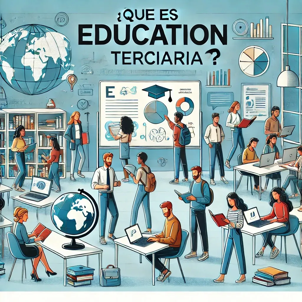 ¿Qué es la educación terciaria?