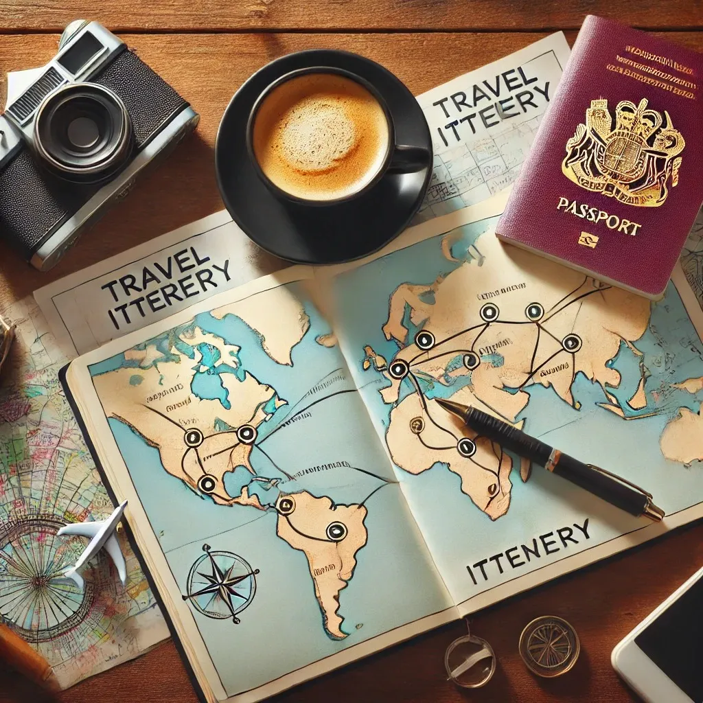 ¿Cómo se hace un itinerario turístico?
