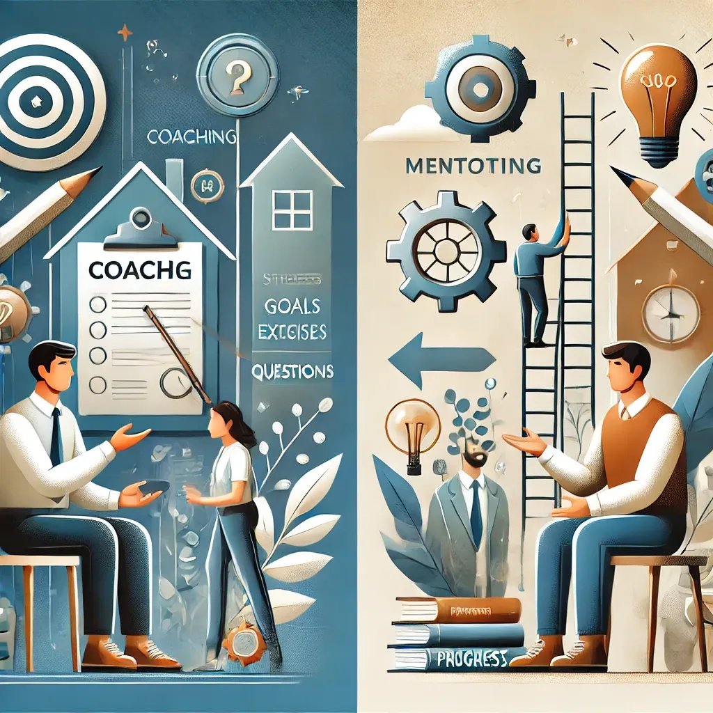 ¿Cuál es la diferencia entre coaching y mentoring?