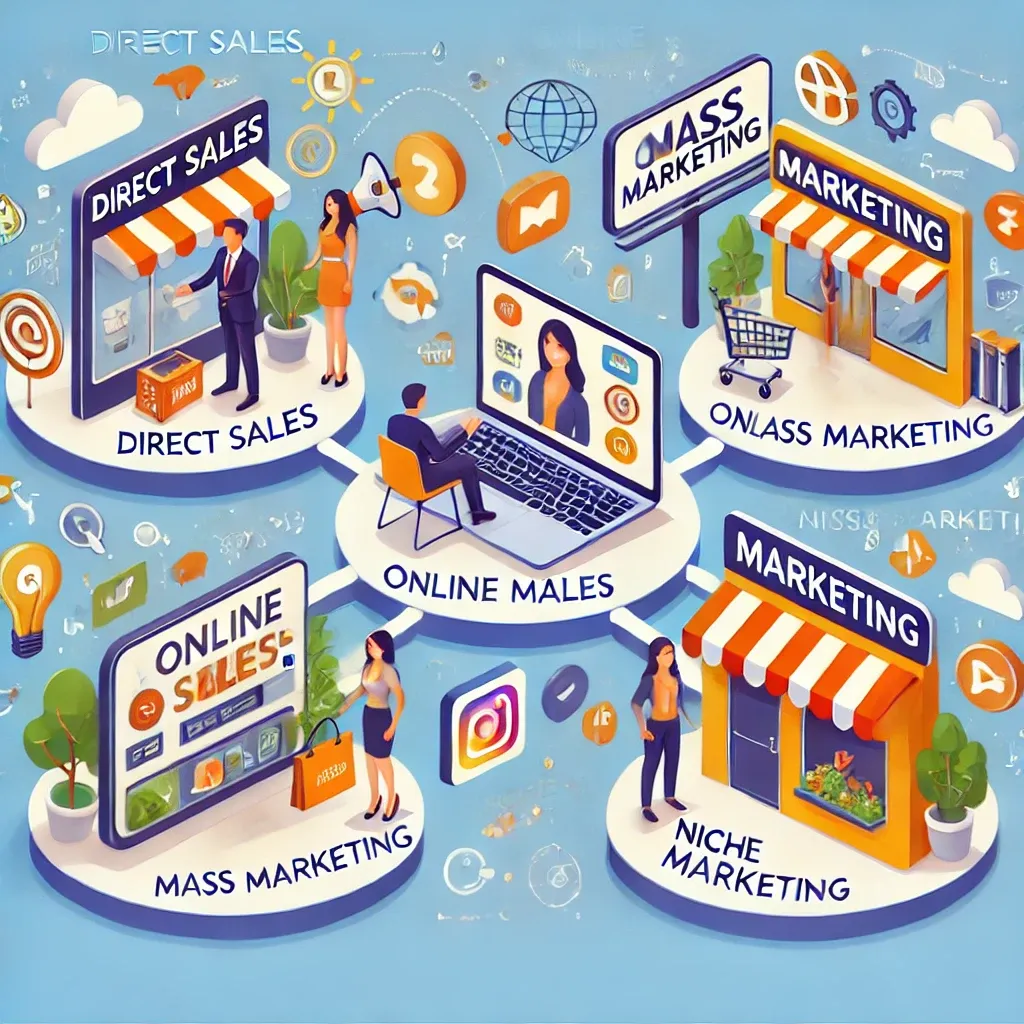 ¿Qué tipos de comercialización hay?