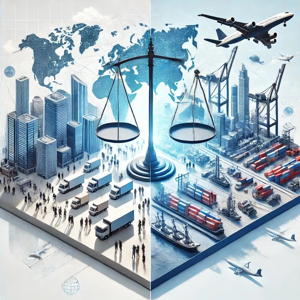 ¿Cuál es la diferencia entre el mercado nacional y el mercado internacional?