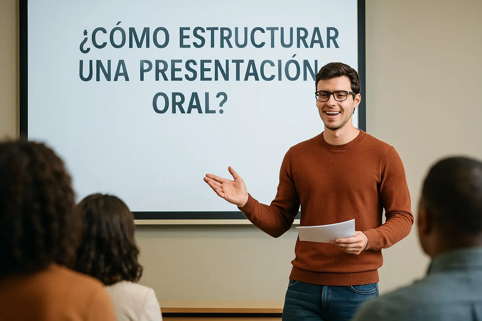 ¿Cómo estructurar una presentación oral?