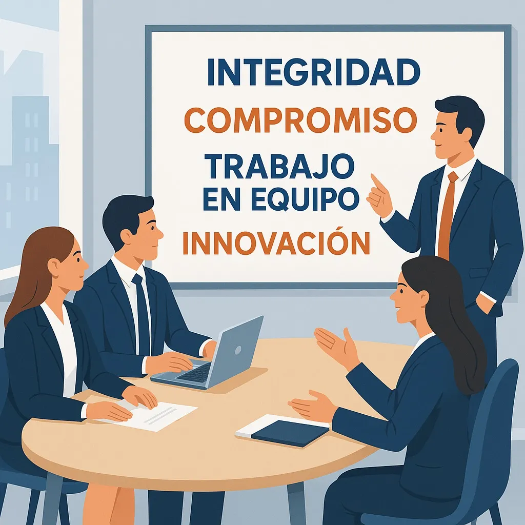 ¿Qué son los valores de una empresa?