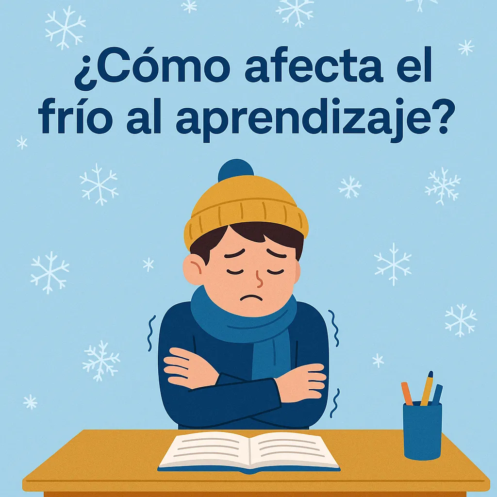 ¿Cómo afecta el frío al aprendizaje?