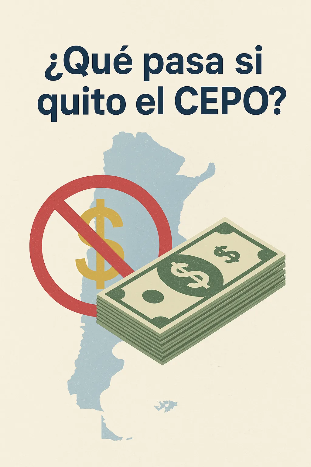 ¿Qué pasa si quito el cepo?