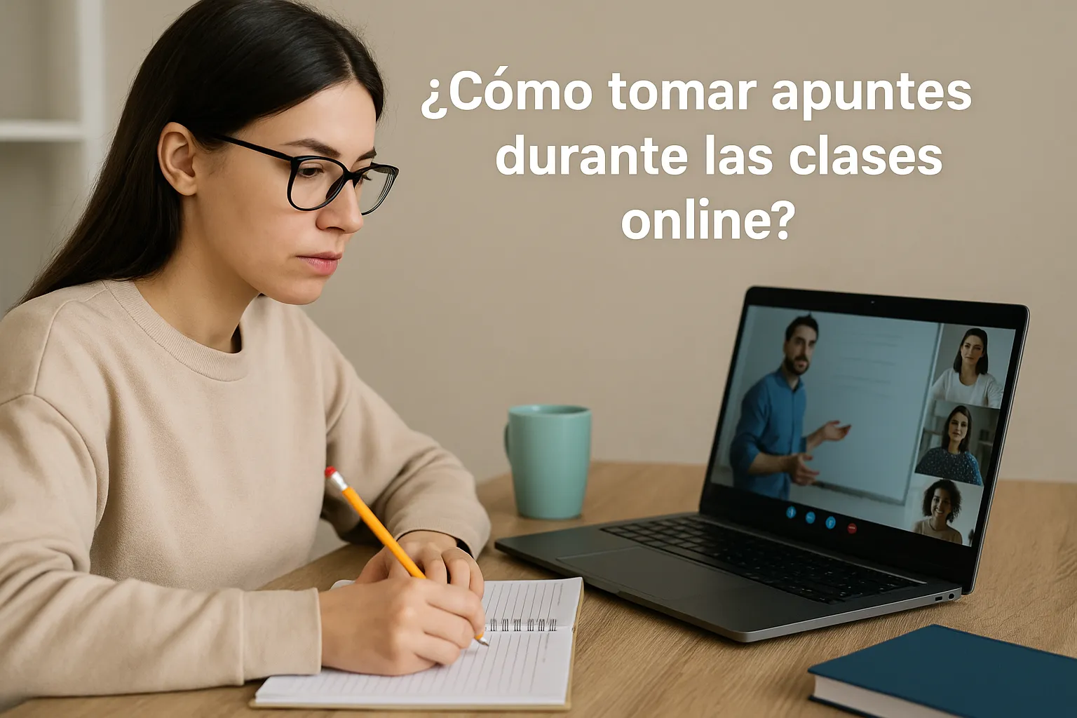 ¿Cómo tomar apuntes durante las clases online?