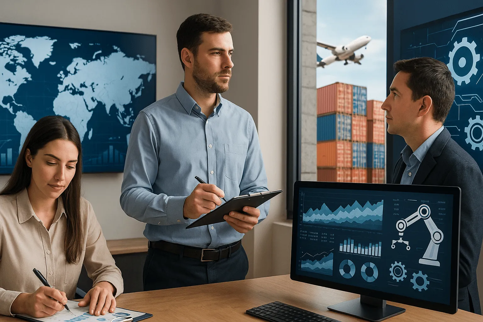 Habilidades clave que desarrollan las carreras de Comercio Internacional y Logística: análisis, gestión y tecnología