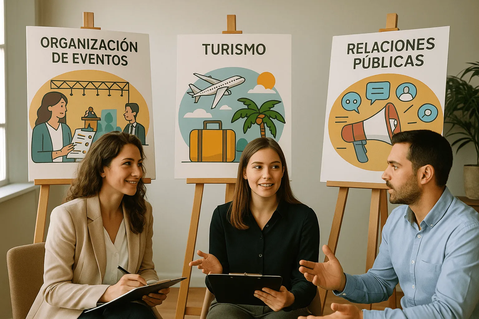 Organización de Eventos vs Turismo y Relaciones Públicas: comparativa de formación y salidas profesionales