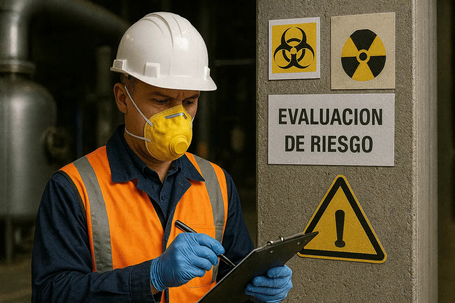 Cómo identificar y evaluar riesgos laborales: ejemplos y métodos (químicos, biológicos, radiológicos)