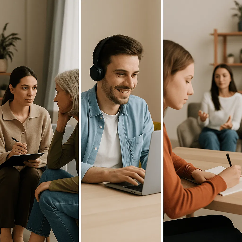 Modalidades de estudio: presencial, virtual e híbrida en la formación práctica